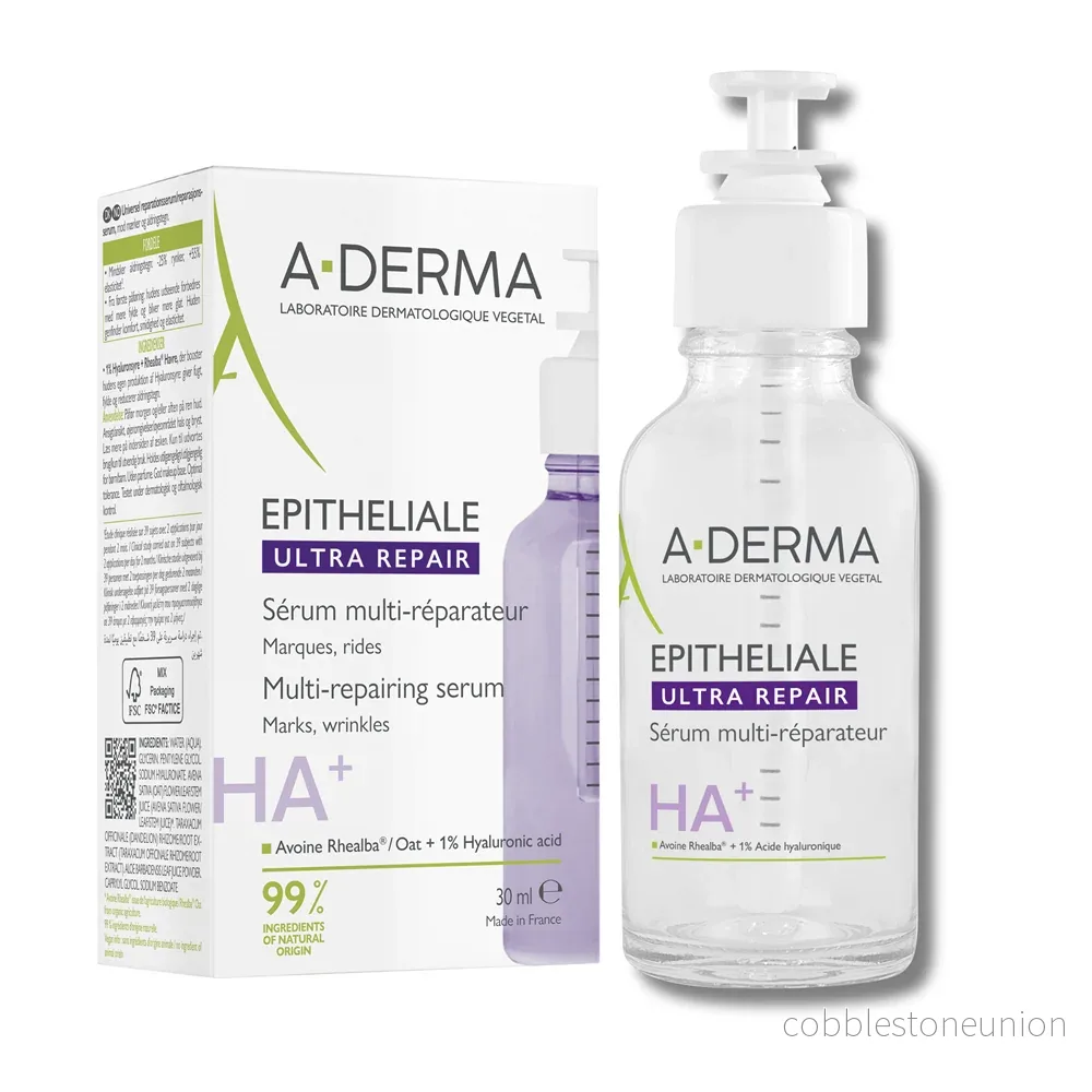 A-Derma, Epitheliale, Reparativt, Serum, För ansiktet, 30 ml