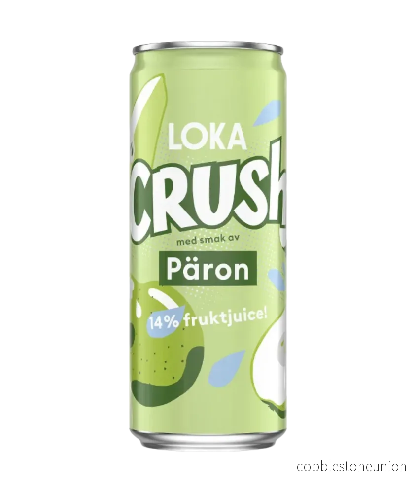 Loka Crush Päron 33cl burk 20-pack