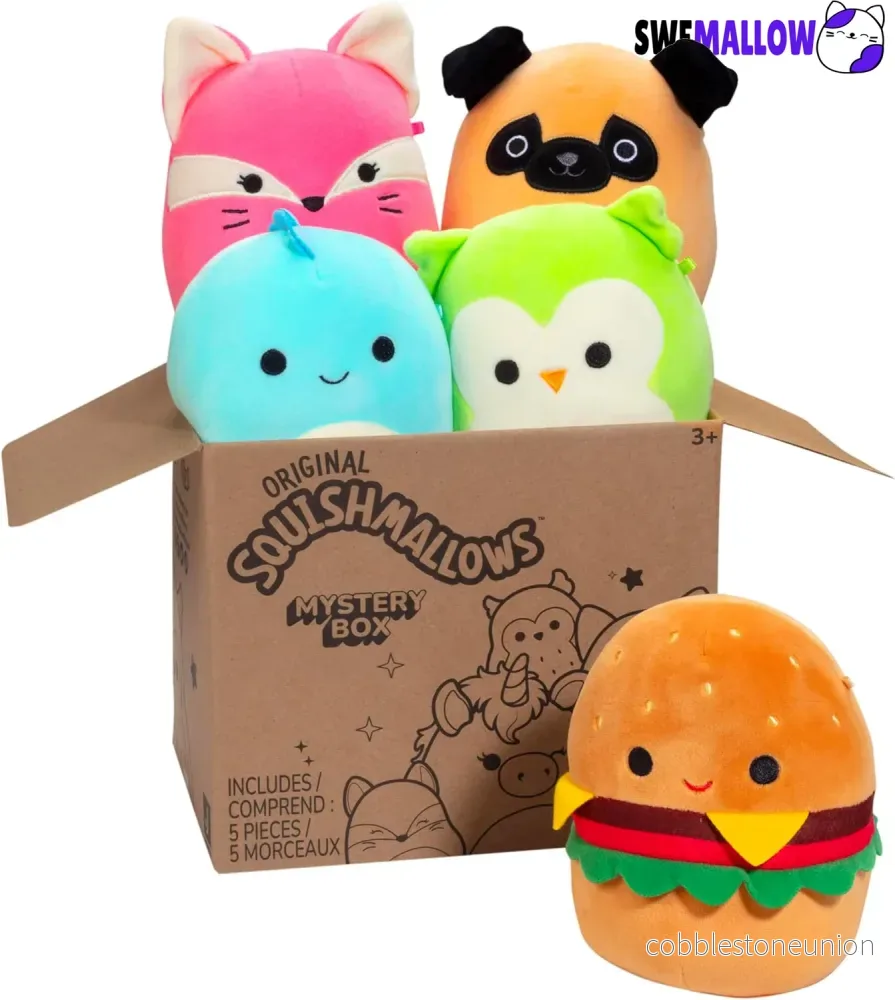 Squishmallows 19 Cm Mystery Box 4-Pack