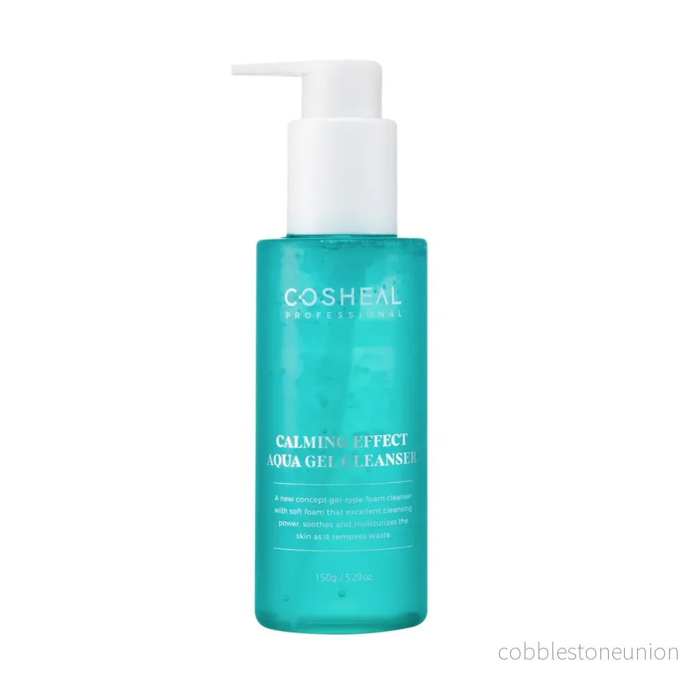 Cosheal, Aqua Gel, Centella Asiatica, Rengöring & Lugnande, Rengöringsgel, För ansiktet, 150 ml