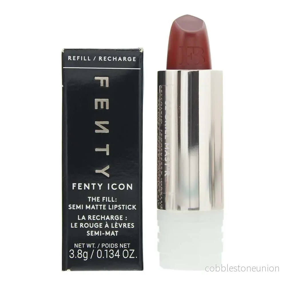 Fenty Beauty, Fenty Icon, Semi-Matte, Creamy Lipstick, 02, Refillable, 3.8 g - Bild 2