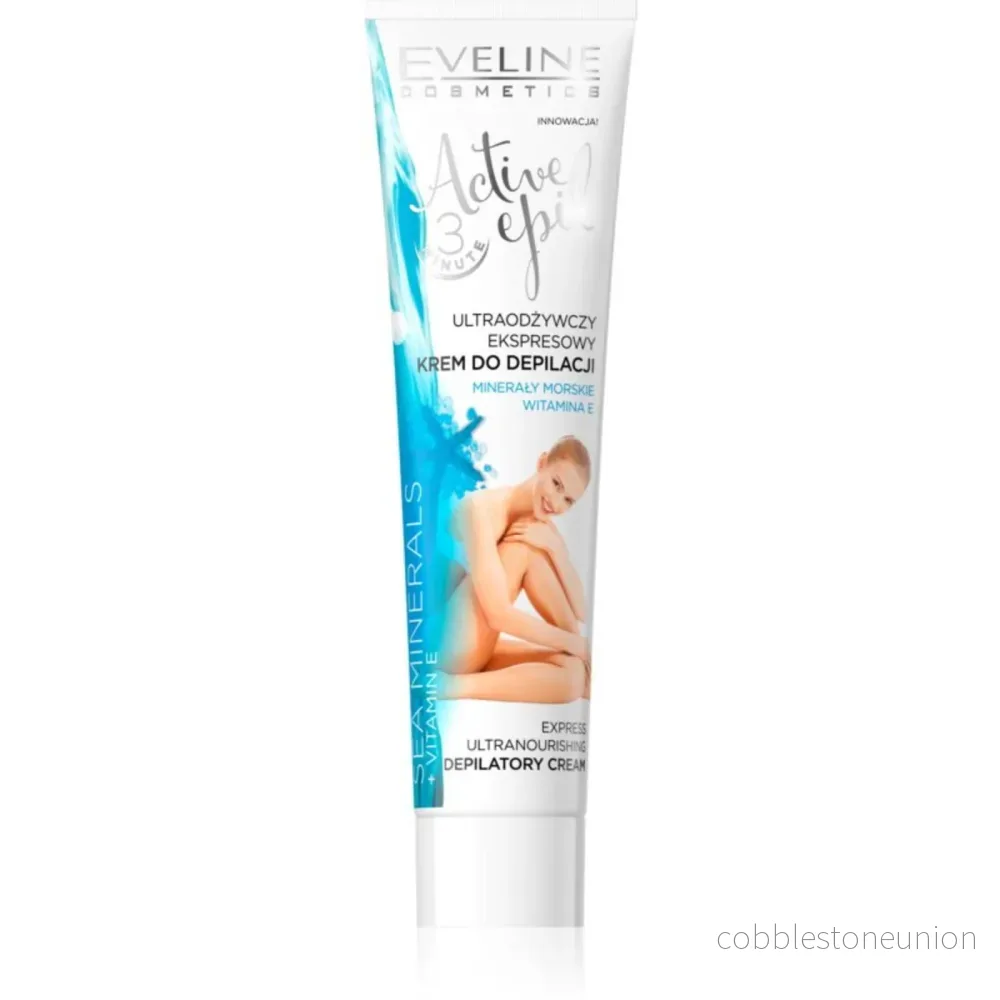 Eveline Cosmetics, Active Epil, Hair Removal Cream, All Skin Types, For Legs & Arms, 125 ml