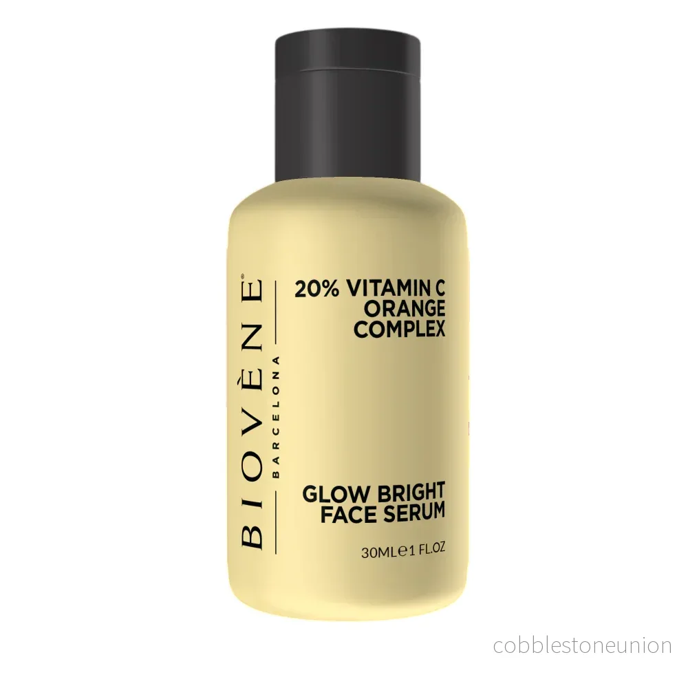 Biovene, Glow Bright, 20% C-vitamin, Lystergivande, Serum, För ansiktet, 30 ml