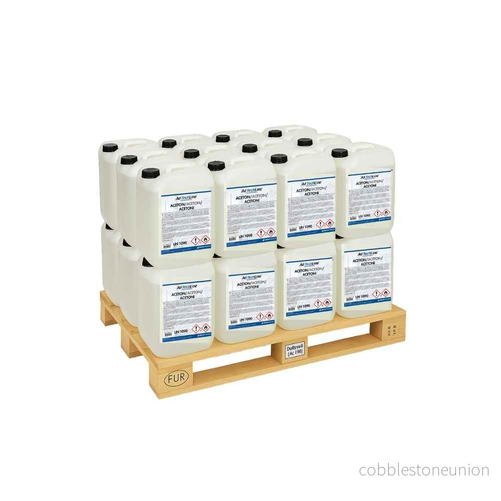 Aceton 600L Helpall (24x25L) – Fri frakt