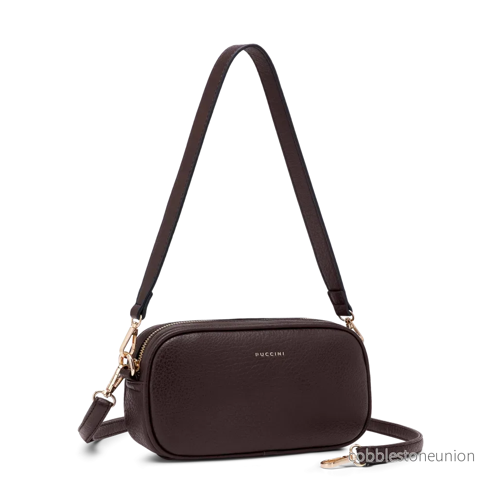 Puccini Crossbody Disa mörkbrun Puccini Crossbody Disa mörkbrun