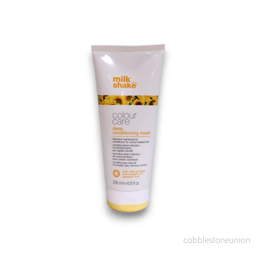 Milk Shake, Colour Care, Mjölkproteiner, Hårbehandlingskrämmask, För färgskydd, 200 ml - Bild 2