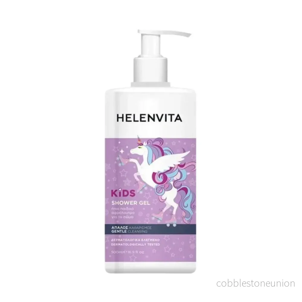 Helenvita, Kids Unicorn, Mild rengöring, Duschgel, Alla hudtyper, 500 ml Helenvita, Kids Unicorn, Mild rengöring, Duschgel, Alla hudtyper, 500 ml