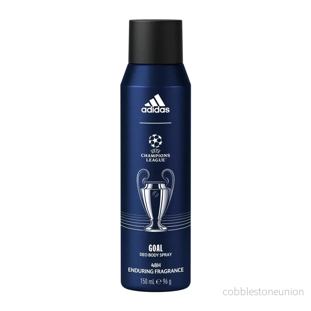 Adidas, UEFA 11 Goal Edition, 48 timmars skydd, Deodorantspray, För män, 150 ml