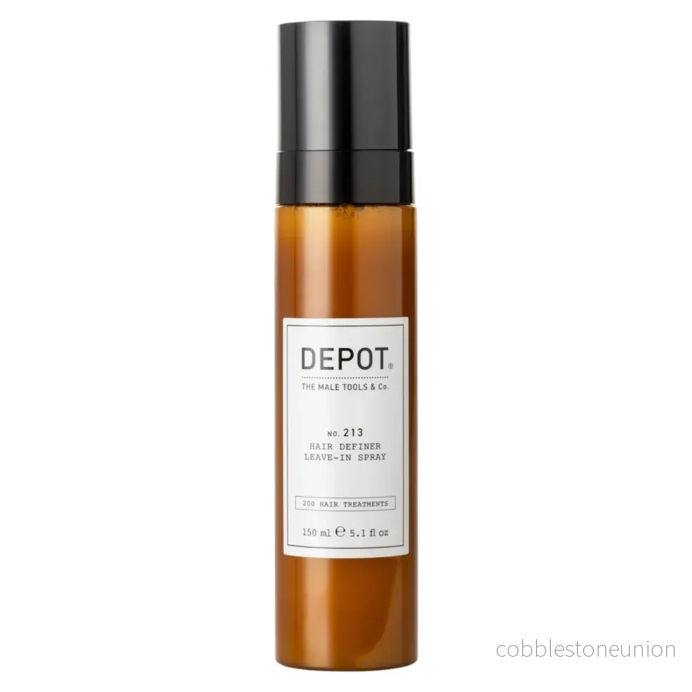 Depot, 200 Hair Treatments No. 213, Leave-in balsam, För återfuktning, 150 ml