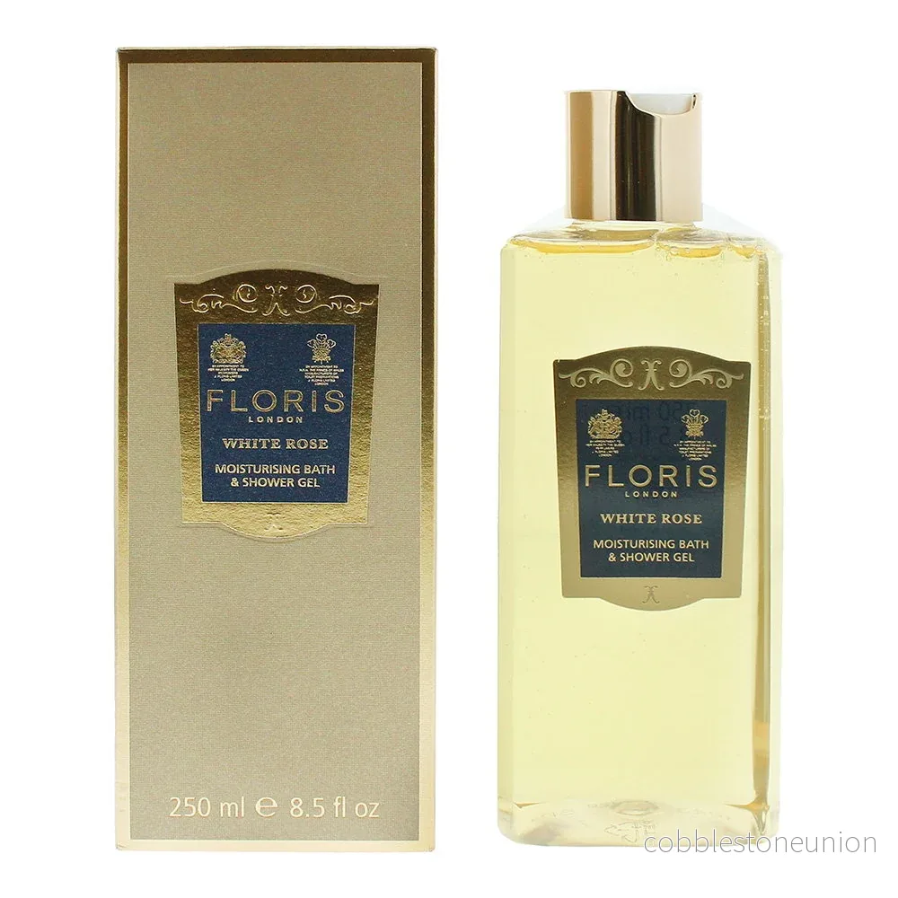 Floris London, White Rose, Blommig, Duschgel, Kropp, 250 ml - Bild 2