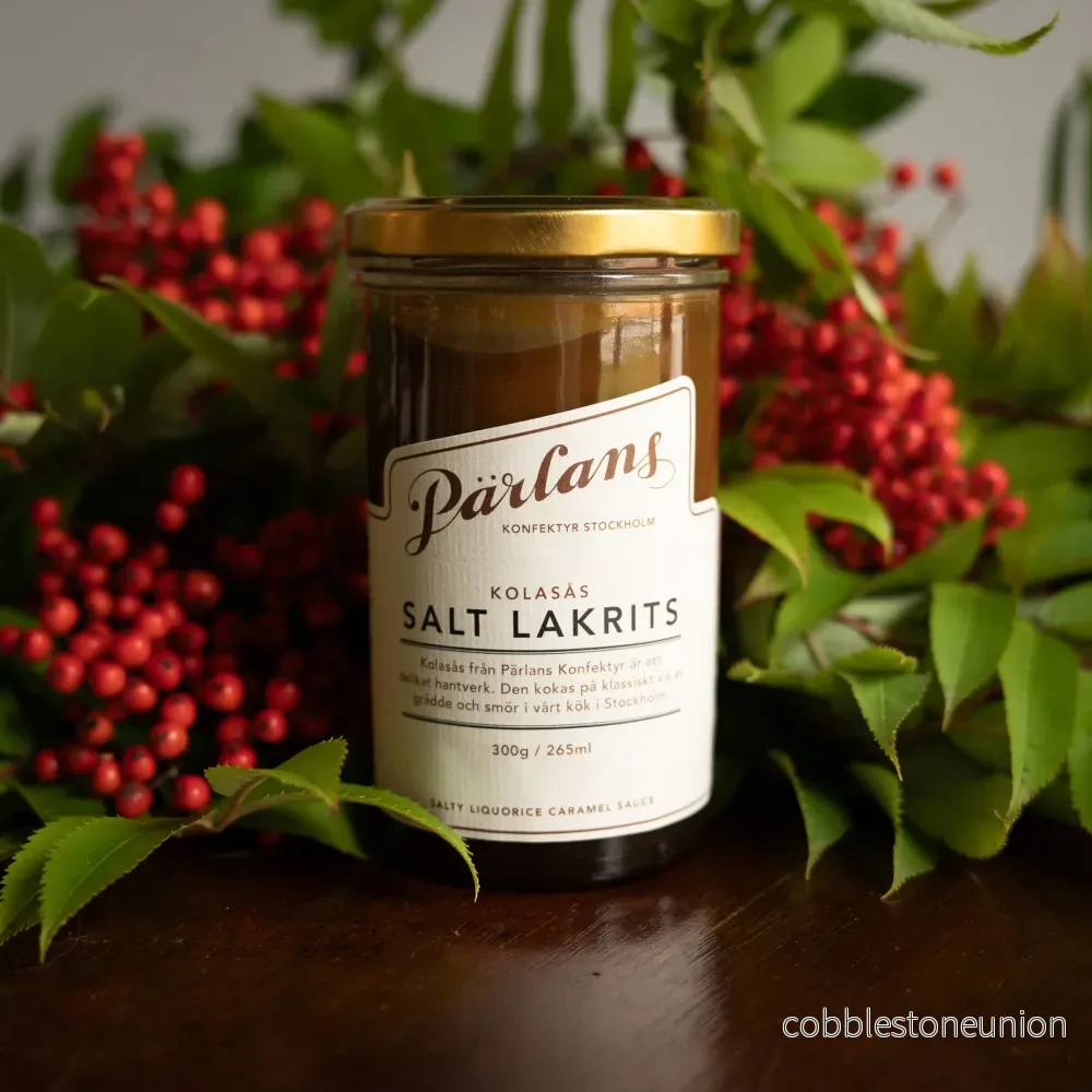 caramel sauce SALTY LIQUORICE jar - Bild 2