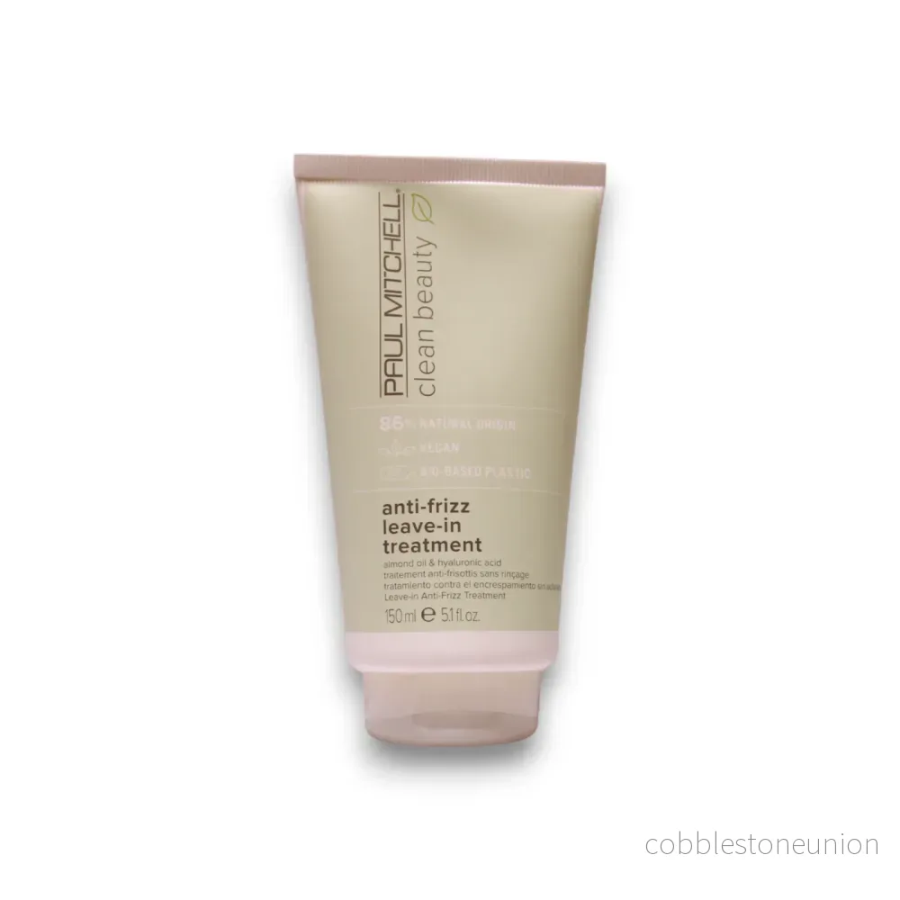 Paul Mitchell, Clean Beauty Anti-Frizz, Vegan, Leave-in krämbehandling för hår, Mot friss, 150 ml Paul Mitchell, Clean Beauty Anti-Frizz, Vegan, Leave-in krämbehandling för hår, Mot friss, 150 ml