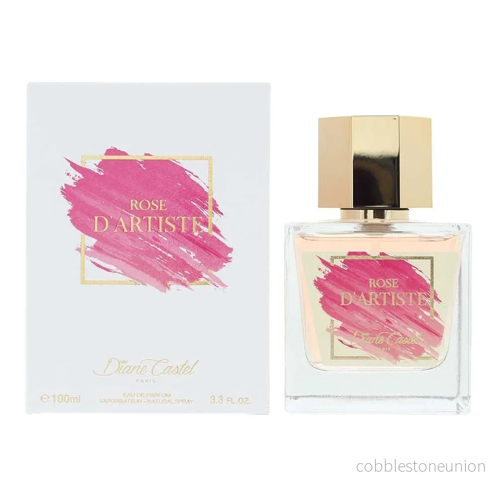Diane Castel, Rose D'artiste, Eau de Parfum, För kvinnor, 100 ml - Bild 2