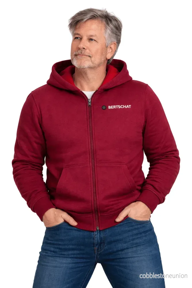Uppvärmda Hoodie PRO | Herr – Bourgogne Uppvärmda Hoodie PRO | Herr – Bourgogne