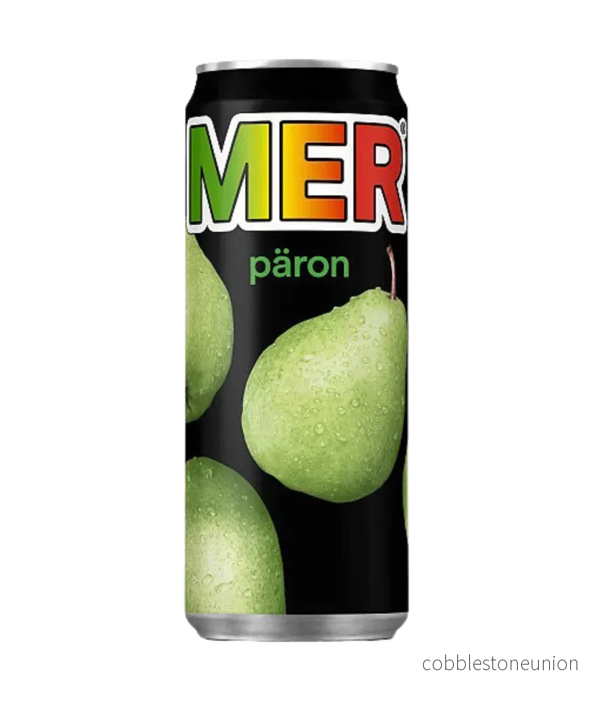 Mer Päron 33cl burk 12-pack Mer Päron 33cl burk 12-pack