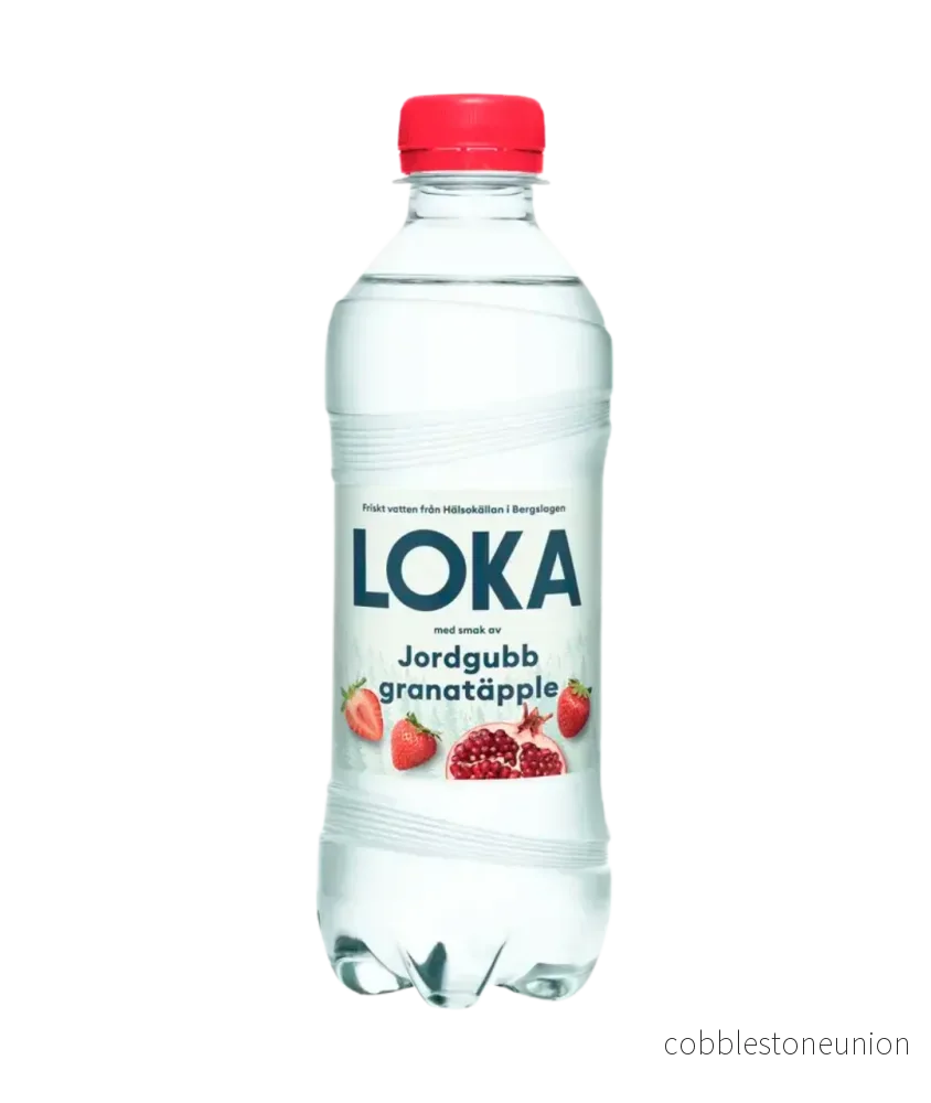 Loka Jordgubb & Granatäpple 33cl PET 12-pack