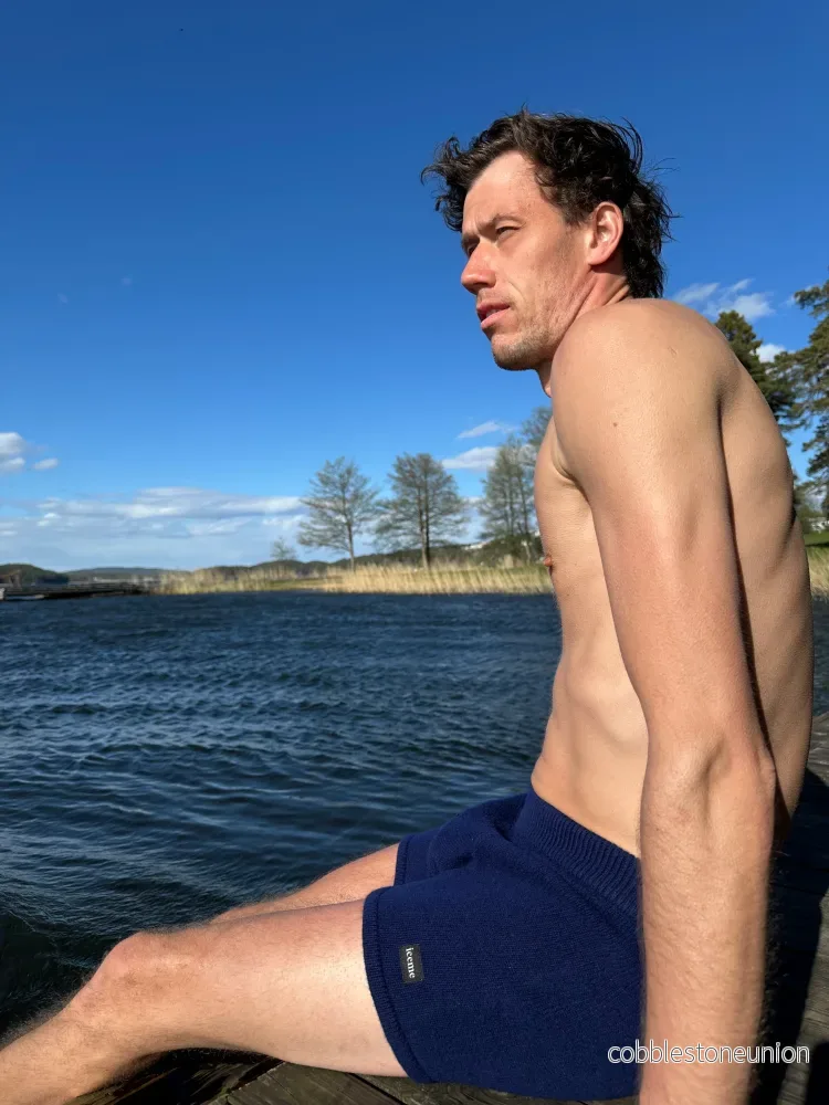 Ull-Badeshorts til Herre – Midnattsblå Ull-Badeshorts til Herre – Midnattsblå
