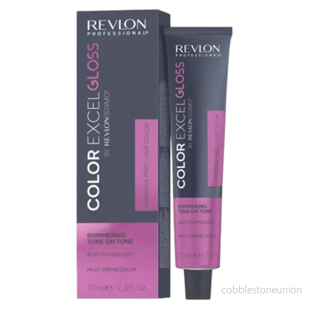 Revlon, Color Excel Gloss, ammoniakfri, permanent hårfärg, 052 Raspberry Pink, 70 ml