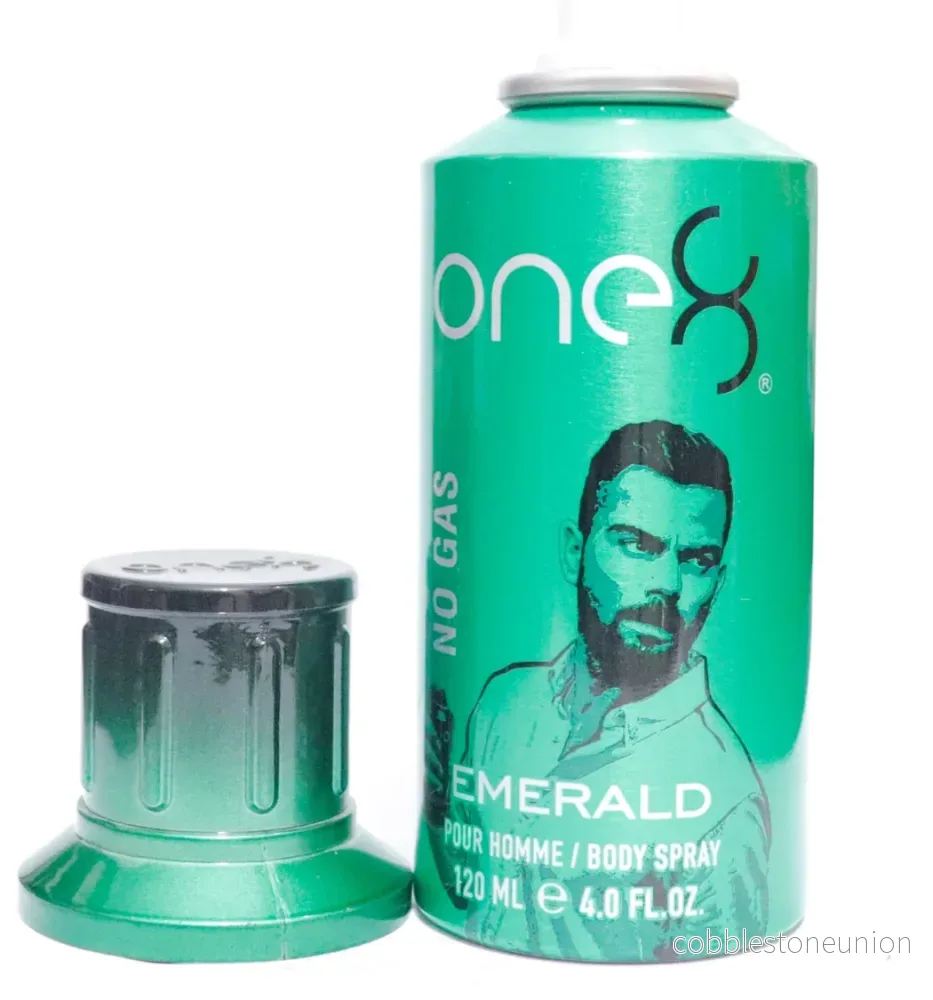 One 8, Emerald No Gas, Doftspray, För män, 120 ml