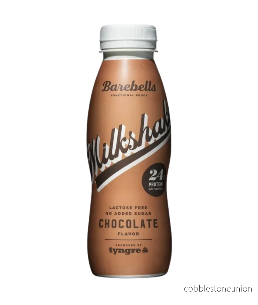 Barebells Protein Milkshake Chocolate 33cl EPET 8-pack Barebells Protein Milkshake Chocolate 33cl EPET 8-pack