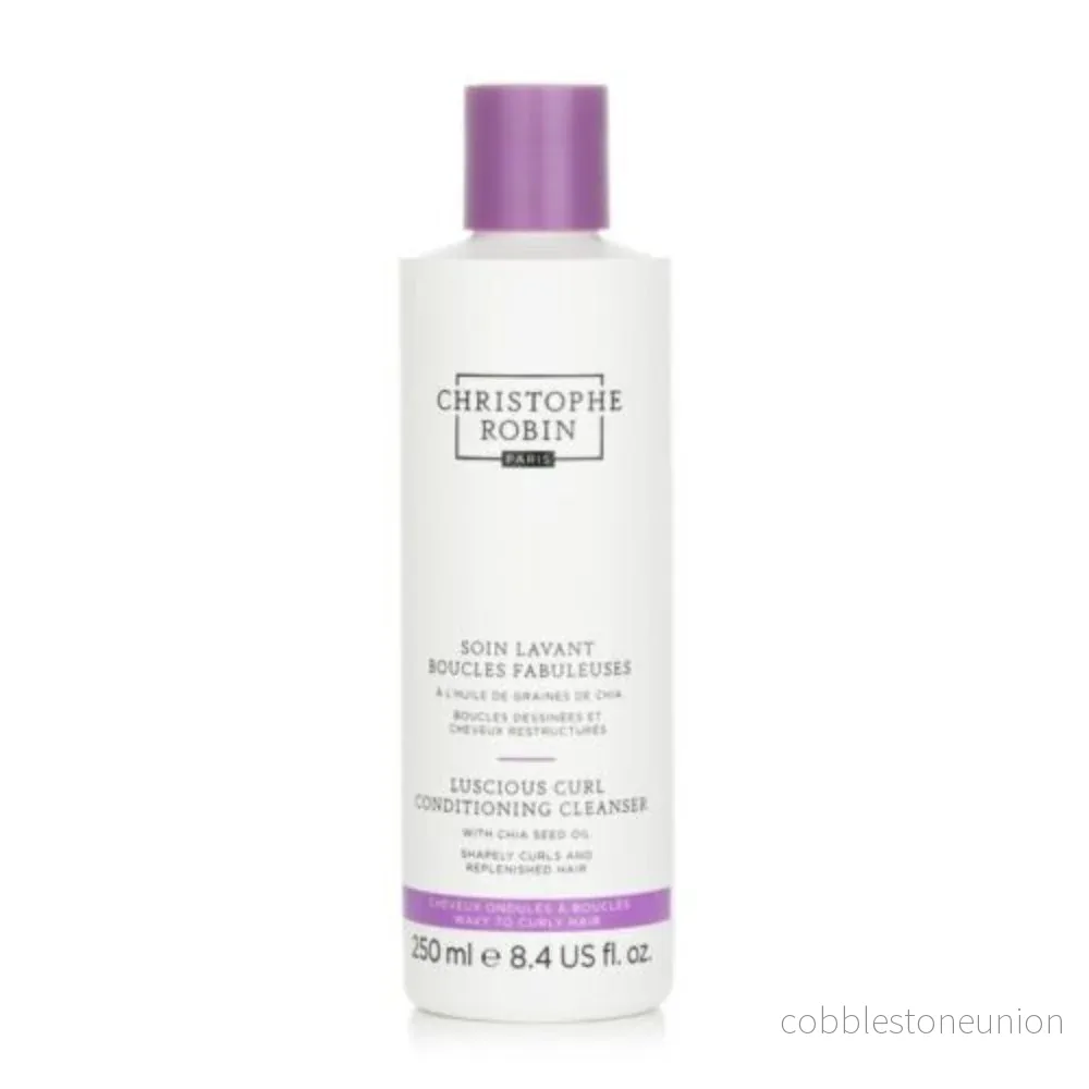 Christophe Robin, Luscious Curl, Chia Seed Oil, Hair Shampoo, Curl Defining, 250ml