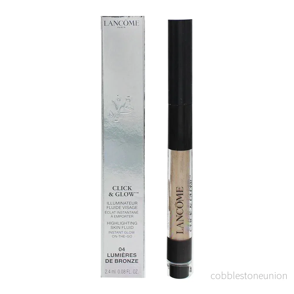 Lancome, Click & Glow, Highlighting, Flytande highlighter, #04, Bronze Flash, För ansiktet, 2.4 ml Lancome, Click & Glow, Highlighting, Flytande highlighter, #04, Bronze Flash, För ansiktet, 2.4 ml