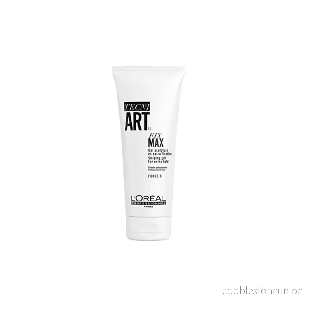 L’Oreal Professionnel, Tecni.Art Fix Max, Hårstylingsgel, Formning, Extra stadga, 200 ml L’Oreal Professionnel, Tecni.Art Fix Max, Hårstylingsgel, Formning, Extra stadga, 200 ml