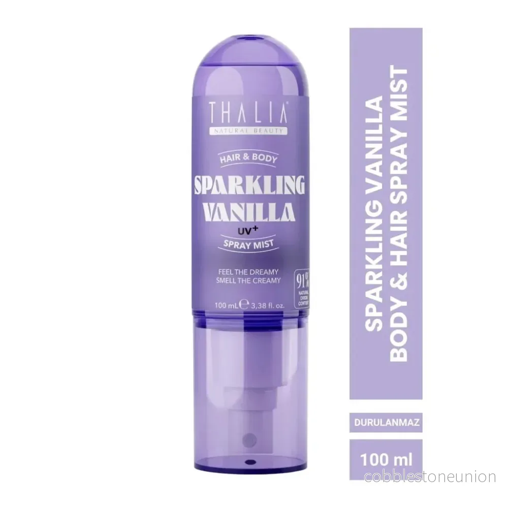Thalia Natural Beauty, Sparkling Vanilla UV+, Doftspray, För kvinnor, 100 ml