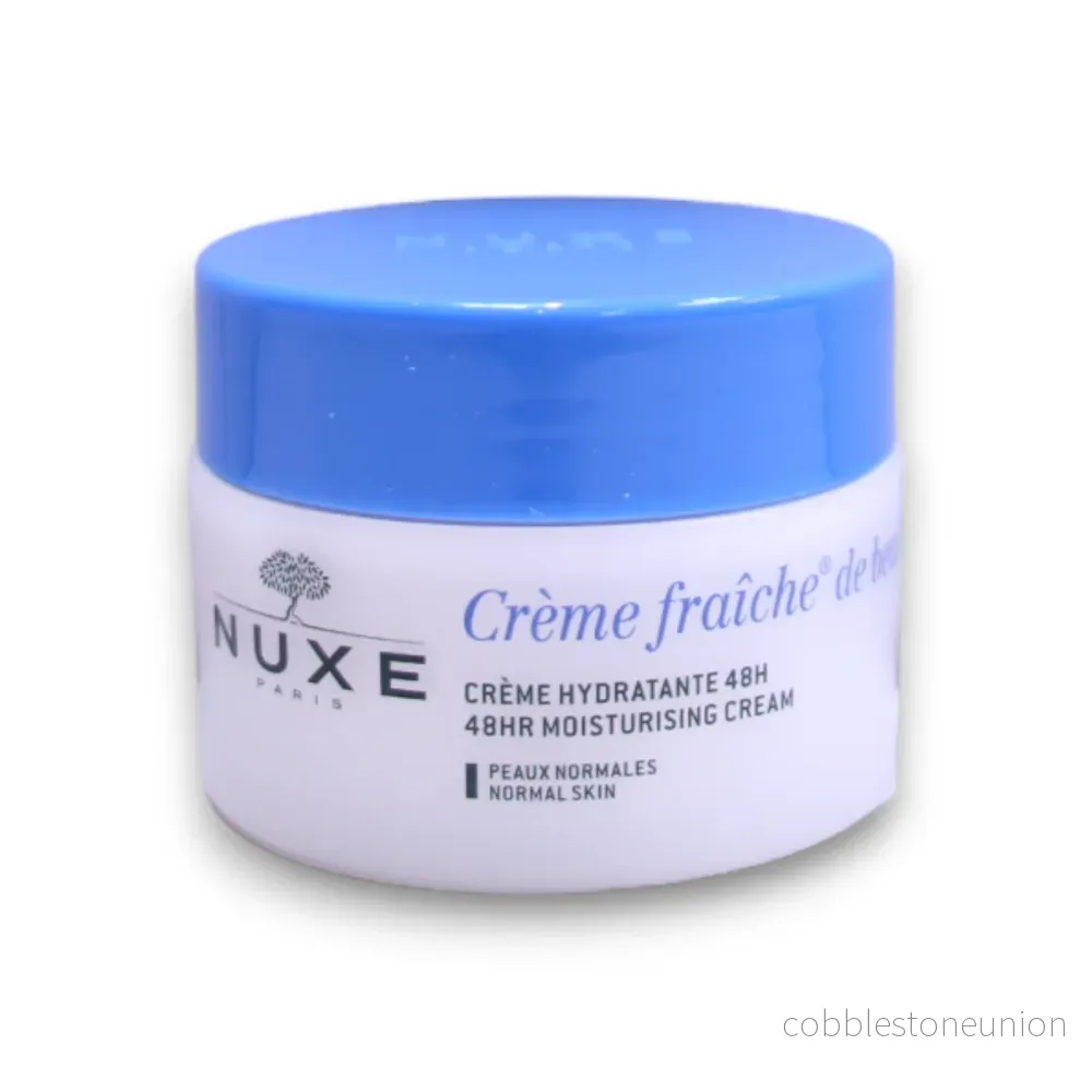 Nuxe, Crème fraîche de beauté, vegansk, återfuktande, dag, kräm, för ansiktet, 50 ml Nuxe, Crème fraîche de beauté, vegansk, återfuktande, dag, kräm, för ansiktet, 50 ml