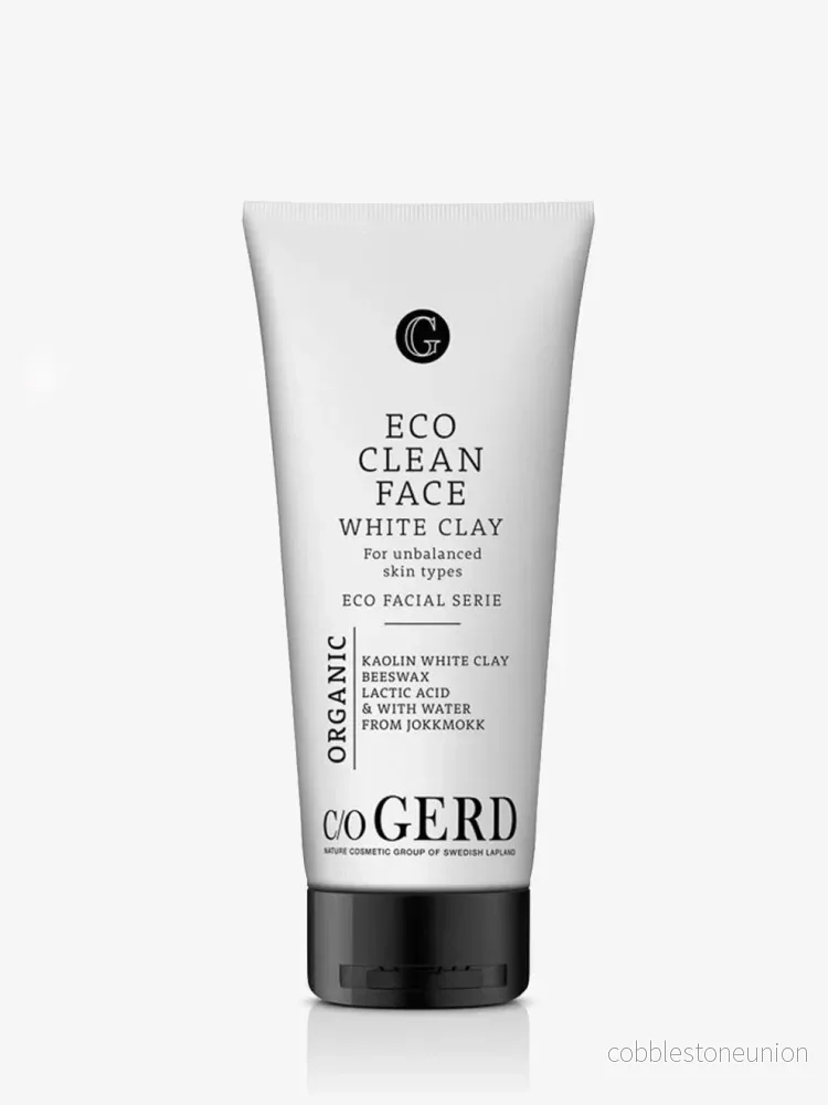 Clean Face White Clay – Rengöring för Akne, rosacea eller obalanserad hud Clean Face White Clay – Rengöring för Akne, rosacea eller obalanserad hud
