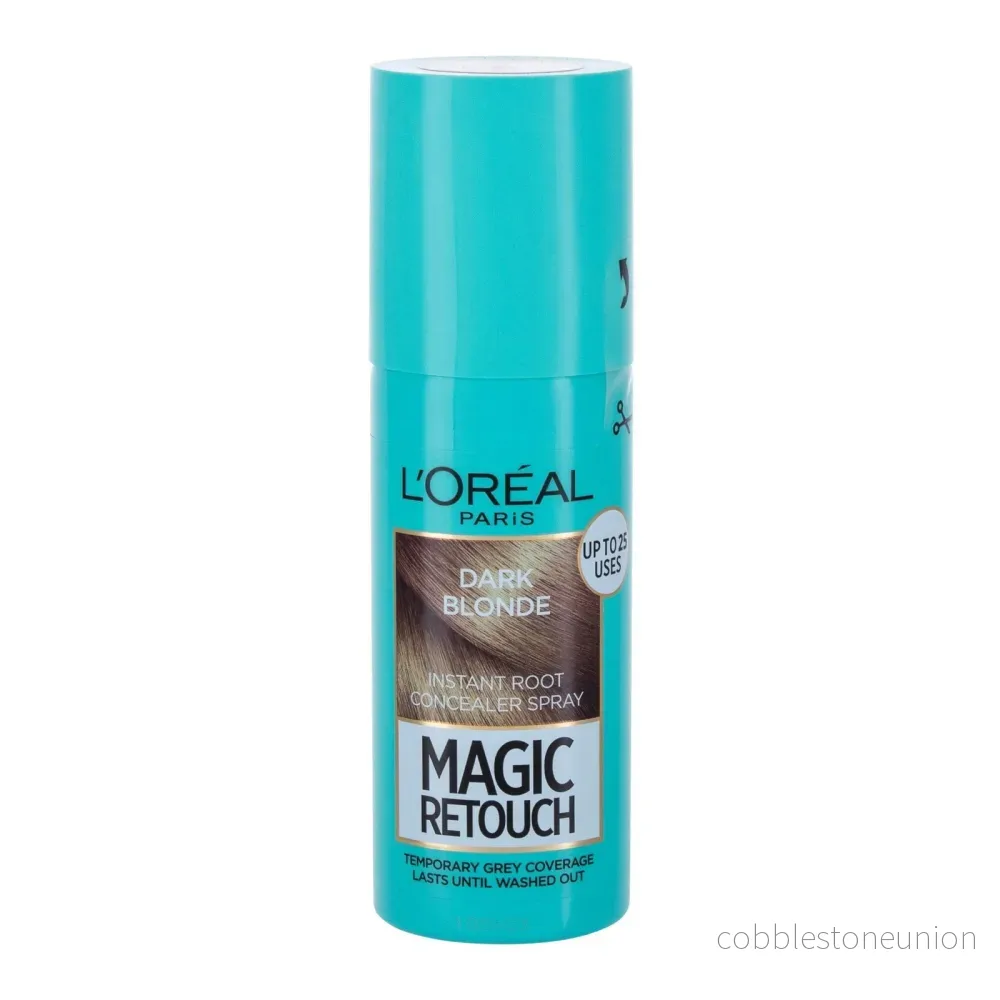 L’Oreal Paris, Magic Retouch, Utväxtspray, Mörkblond, 75 ml L’Oreal Paris, Magic Retouch, Utväxtspray, Mörkblond, 75 ml