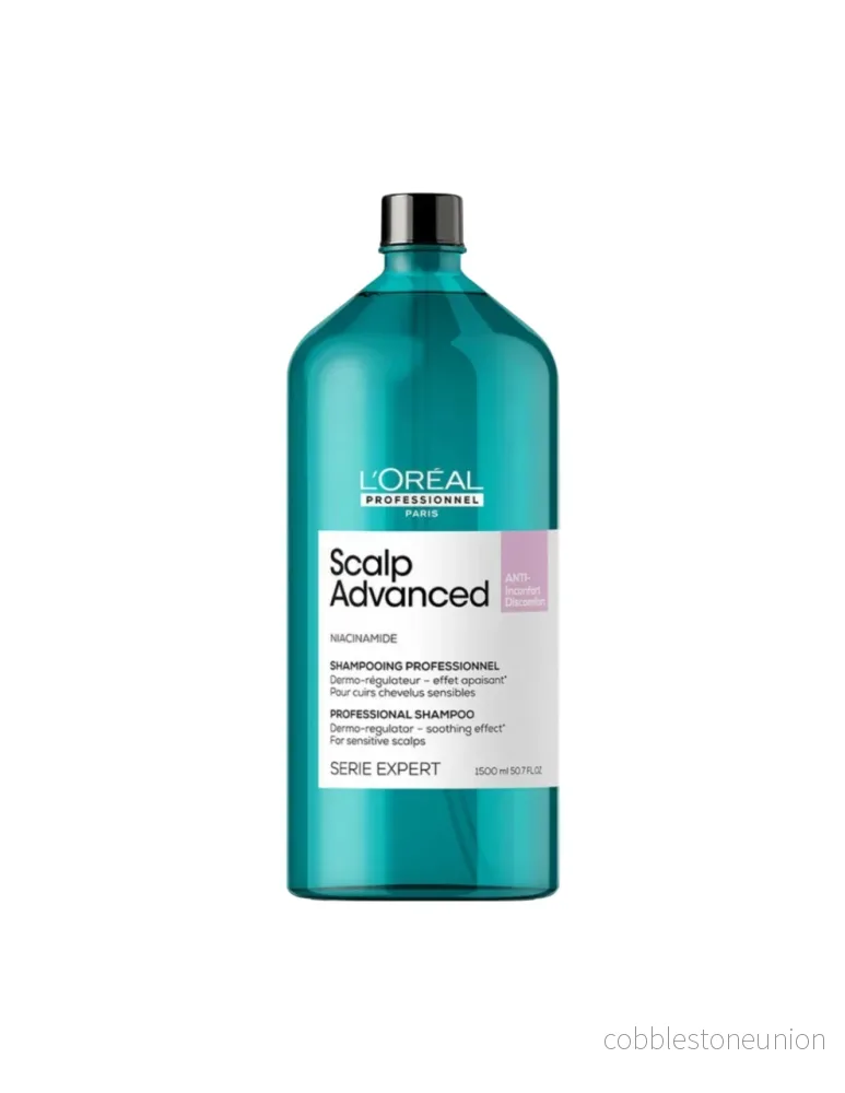 L’Oréal Professionnel, Serie Expert Scalp Advanced, Schampo, Mot obehag, 1500 ml L’Oréal Professionnel, Serie Expert Scalp Advanced, Schampo, Mot obehag, 1500 ml