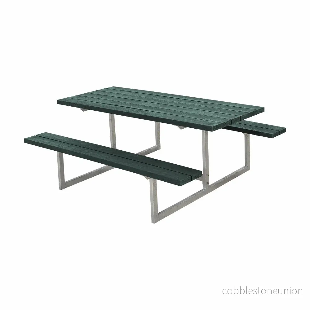 Basic bord-/bænkesæt – 177 cm – ReTex – Grøn Basic bord-/bænkesæt – 177 cm – ReTex – Grøn