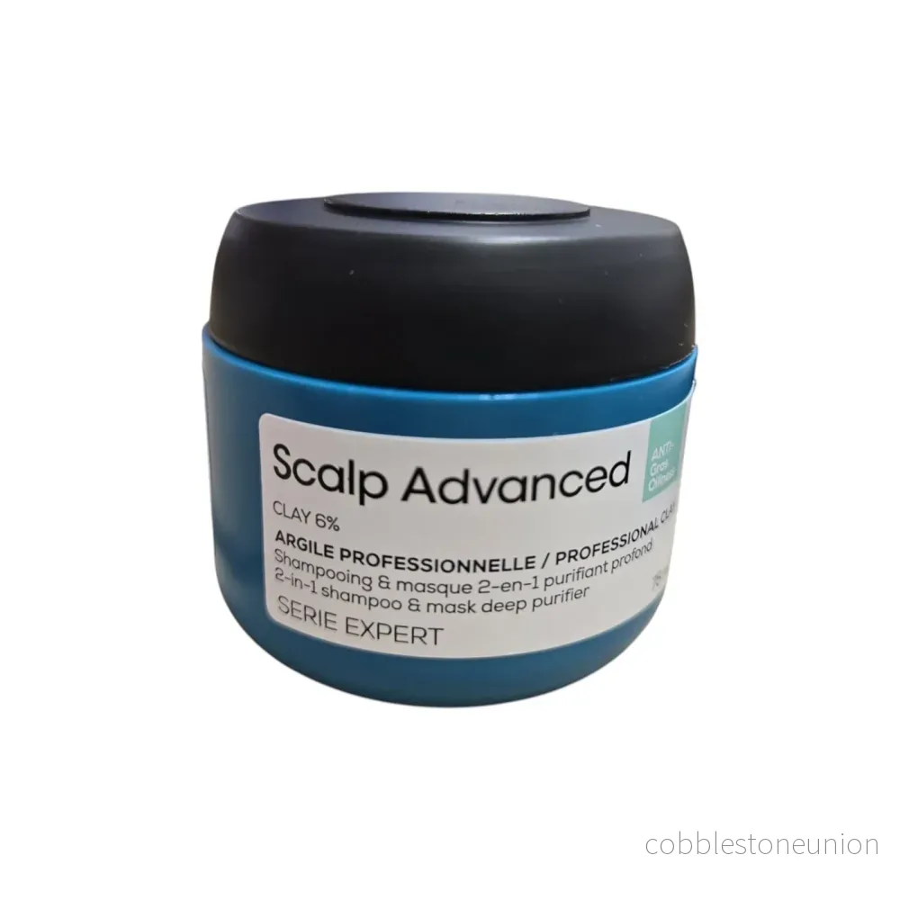 L'Oréal Professionnel, Serie Expert Scalp Advanced, Hårbehandlingsmask, Rengörande, 75 ml - Bild 2