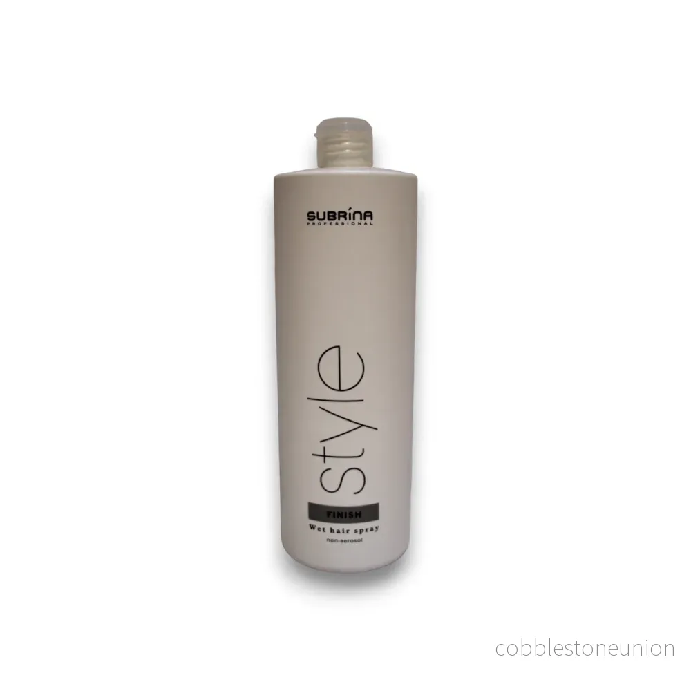 Subrina Professional, Style Finish Wet, Hårspray, För styling, Extremt grepp, 1000 ml Subrina Professional, Style Finish Wet, Hårspray, För styling, Extremt grepp, 1000 ml