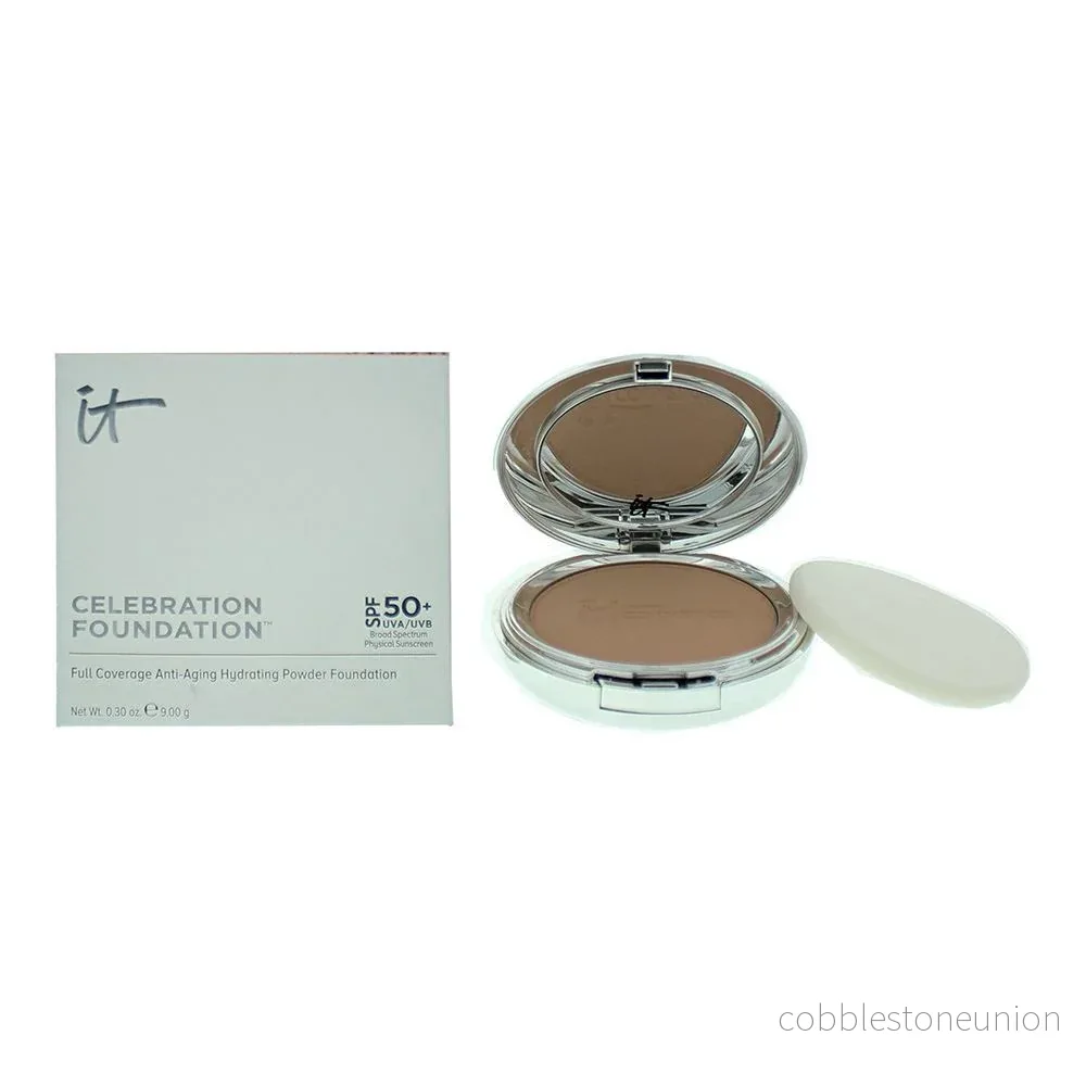 It Cosmetics, Celebration, Kompakt foundation, Rik, SPF50+, 9 g It Cosmetics, Celebration, Kompakt foundation, Rik, SPF50+, 9 g