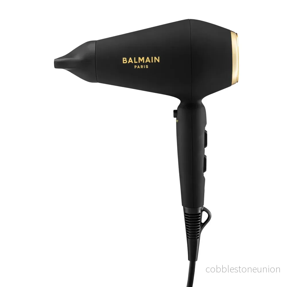 Balmain Professionnel, Balmain Session, Electric Hair Dryer, Black Balmain Professionnel, Balmain Session, Electric Hair Dryer, Black
