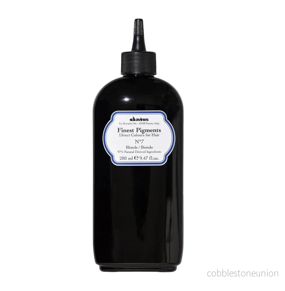 Davines, Finest Gloss, Naturliga ingredienser, Hårfärgningspigment, N.7 Blå, 280 ml