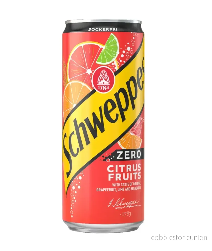 Schweppes Zero Citrus Fruits 33cl 20-pack