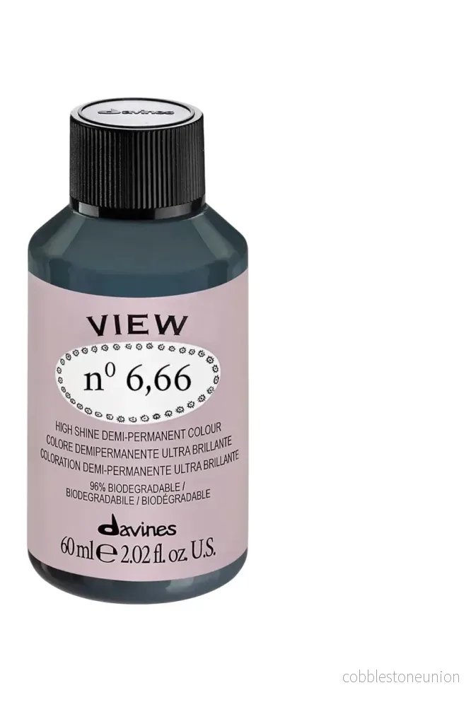 Davines, View, Semi-permanent hair color, 6.66, 60 ml
