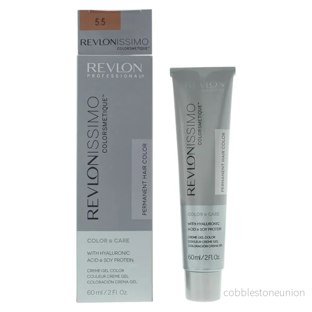Revlon, Revlonissimo Colorsmetique, Berikad, Permanent hårfärg, 5.5 Ljus Mahognybrun, 60 ml Revlon, Revlonissimo Colorsmetique, Berikad, Permanent hårfärg, 5.5 Ljus Mahognybrun, 60 ml