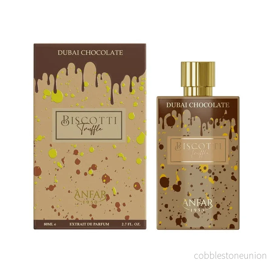 Anfar, Dubai Chocolate – Biscotti Truffle, Parfymextrakt, Unisex, 80 ml Anfar, Dubai Chocolate – Biscotti Truffle, Parfymextrakt, Unisex, 80 ml