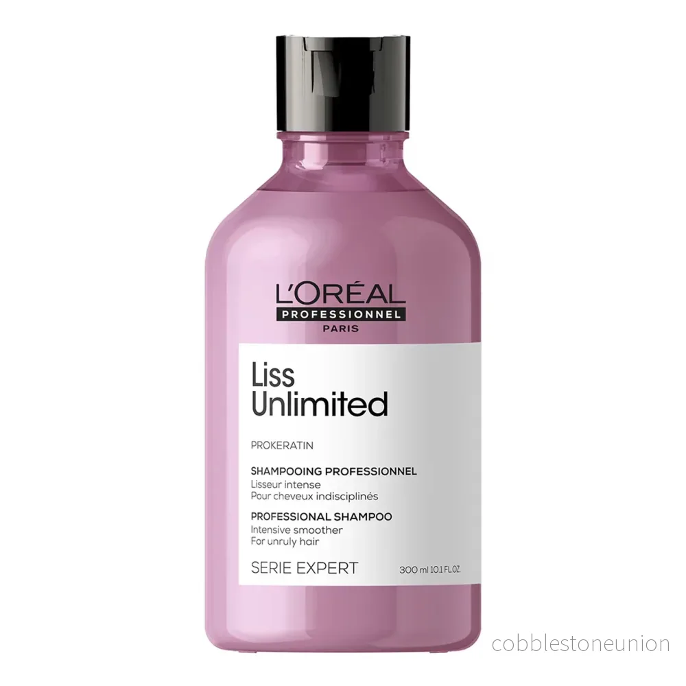 L’Oreal Professionnel, Serie Expert Liss Unlimited, Hårschampo, För utjämning, 300 ml L’Oreal Professionnel, Serie Expert Liss Unlimited, Hårschampo, För utjämning, 300 ml