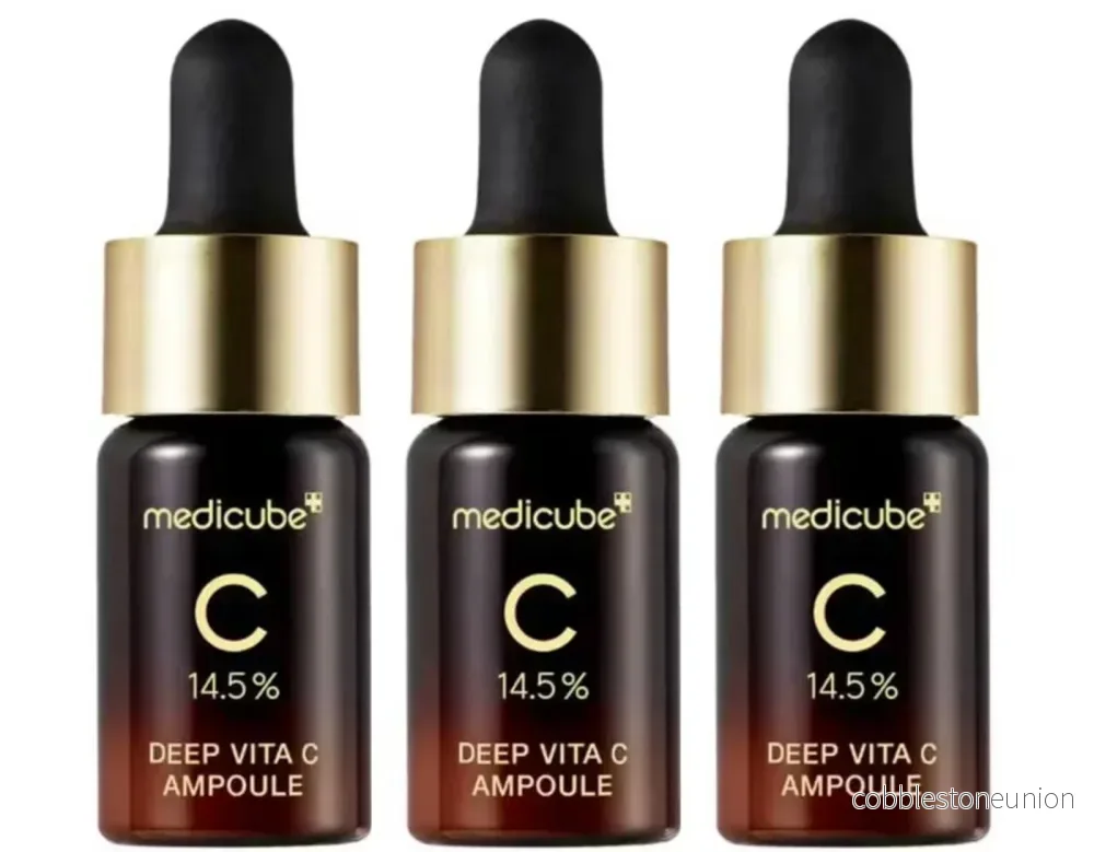 Set, Medicube, Deep Vita C, Upplysande, Ansikts- & halstoner, 3 st, 30 g