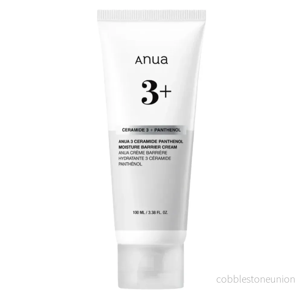 Anua, 3+, 3 Ceramid + Panthenol, Fuktgivande, Kräm, Ansikte, 100 ml