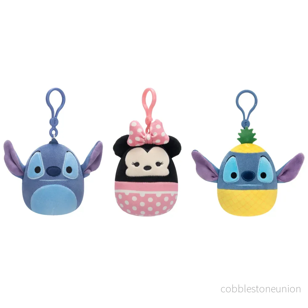 Squishmallows 9 Cm Disney Clip On Squishmallows 9 Cm Disney Clip On