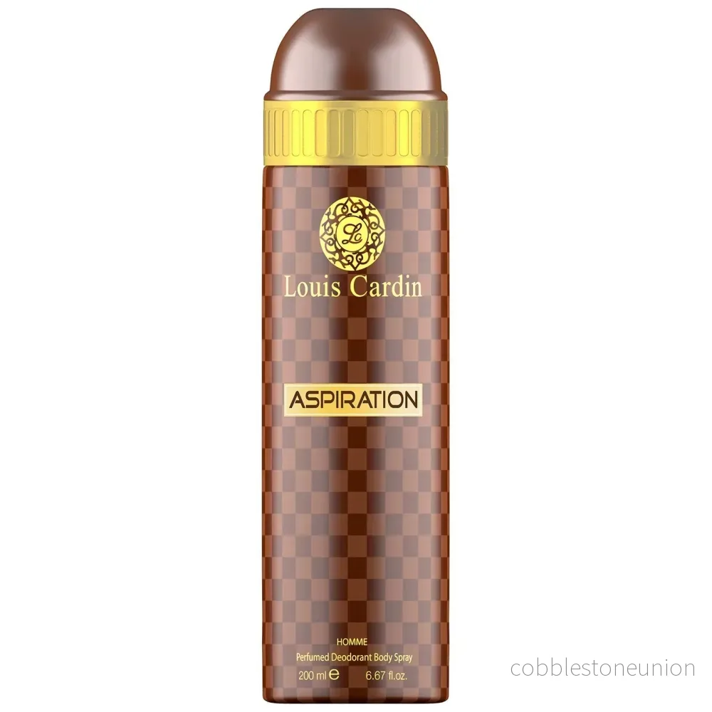 Louis Cardin, Aspiration, Deodorantspray, För män, 200 ml