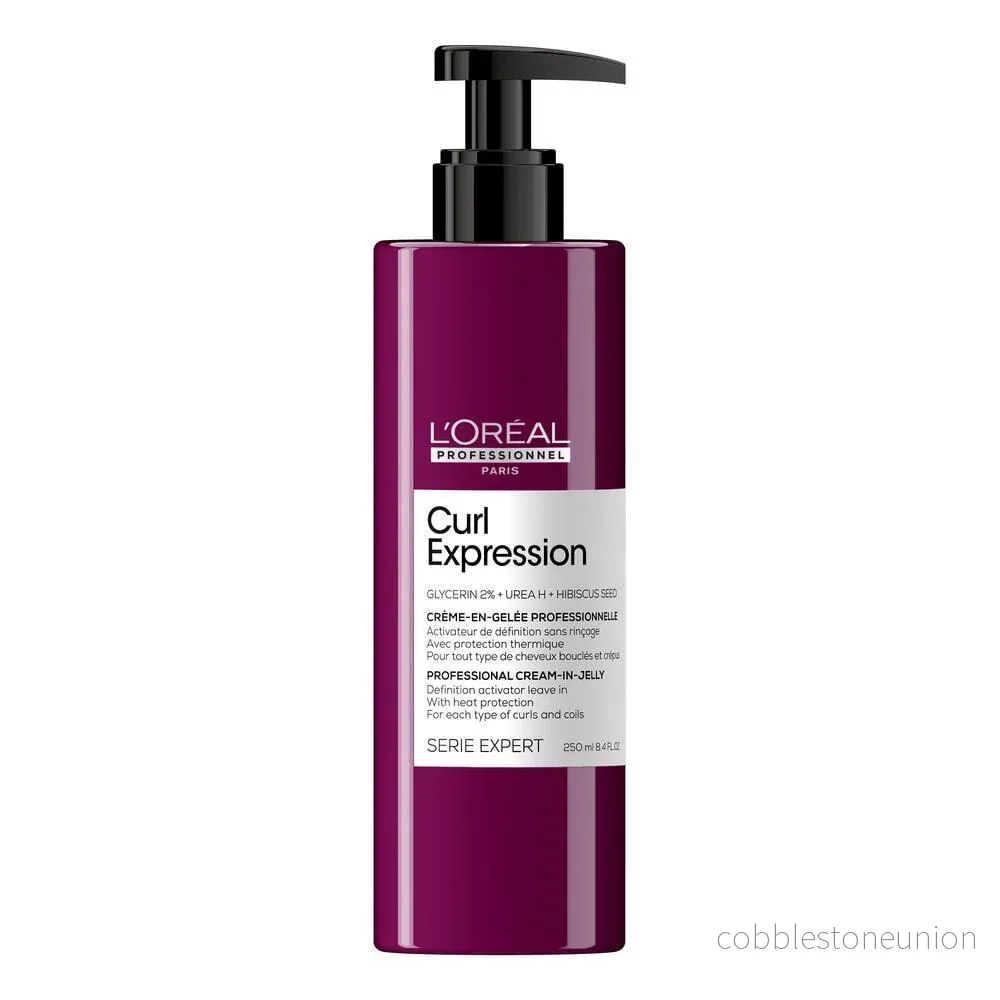L’Oréal Professionnel, Serie Expert Curl Expression, Leave-in-krämbehandling för hår, Lockdefiniering, 250 ml L’Oréal Professionnel, Serie Expert Curl Expression, Leave-in-krämbehandling för hår, Lockdefiniering, 250 ml
