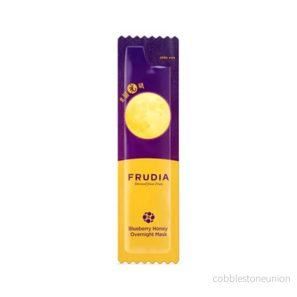 Frudia, Delivered From Fruit, Blueberry Honey, Hydrating, Night, Cream Mask, For Face, 5 ml Frudia, Delivered From Fruit, Blueberry Honey, Hydrating, Night, Cream Mask, For Face, 5 ml