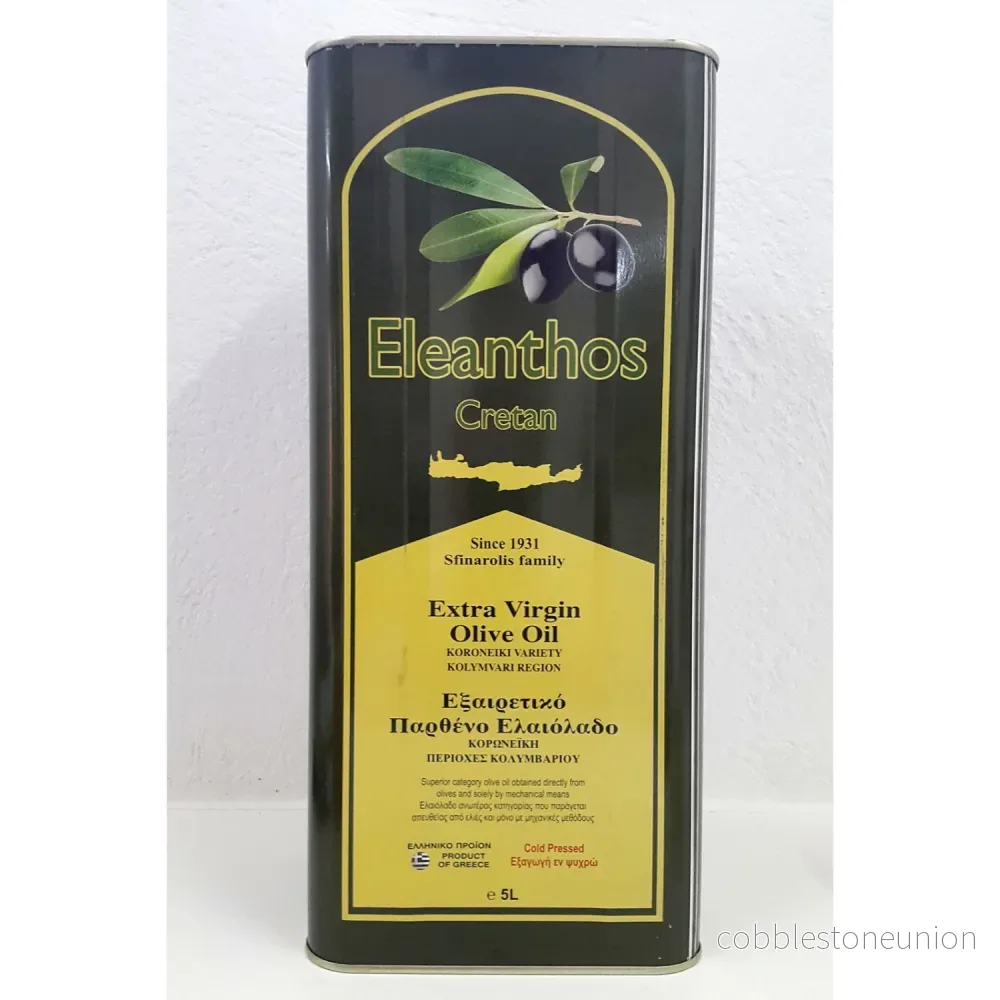 Extra Virgin Olivolja ”Eleanthos Cretan” 5l Sarakina Olive Oil
